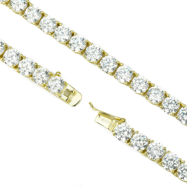6MM Diamond Tennis Bracelet in Gold - The Gold Gods