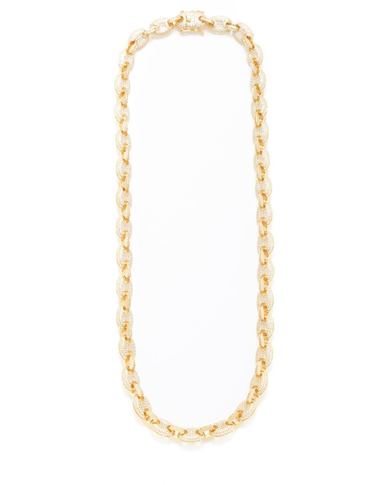 Diamond Gucci Link Chain - The Gold Gods