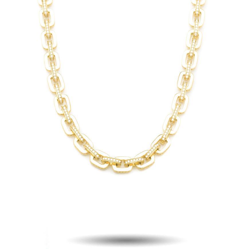 Diamond Hermes Link Chain - The Gold Gods