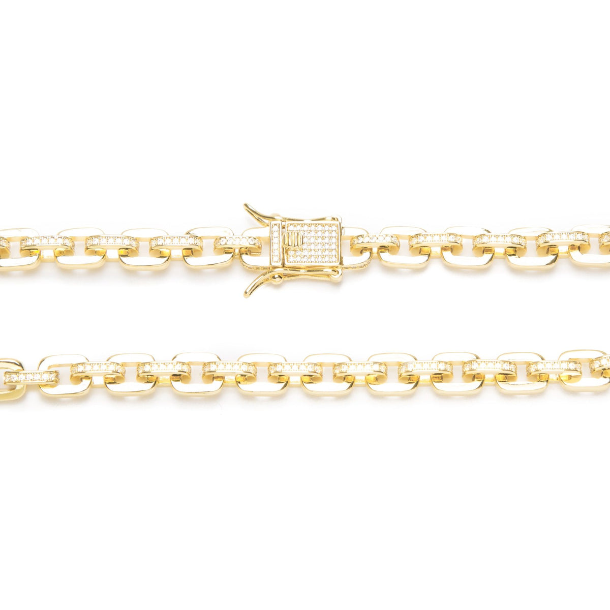 Diamond Hermes Link Chain - The Gold Gods