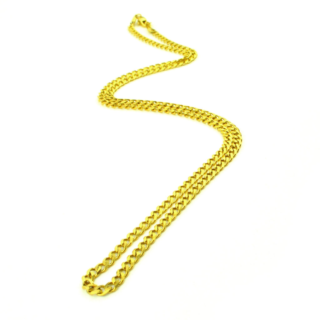 The Gold Gods Diamond Cuban Link Choker Chain